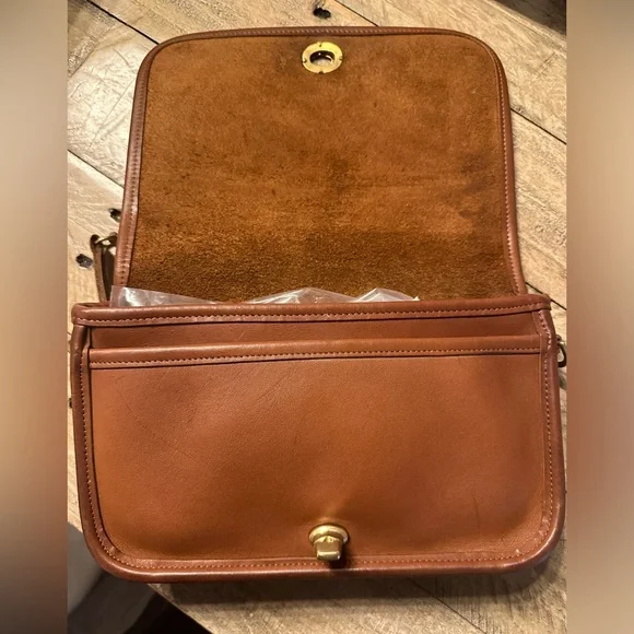 Vintage coach pocket purse British tan - Picture 6 of 10